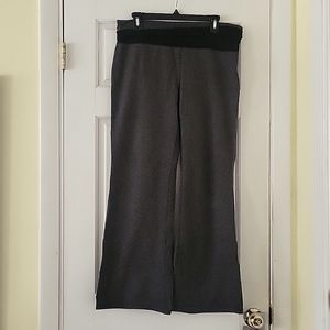 GAPBody Grey Ankle Length Wide Leg Pants